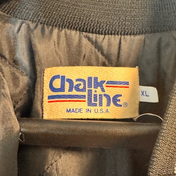 Vintage Pittsburgh Steelers NFL Chalk Line Satin Bomber Jacket - Picture 9 of 9